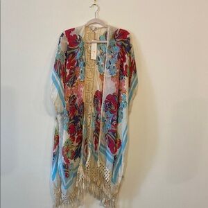 Woven Heart Red and Blue Other